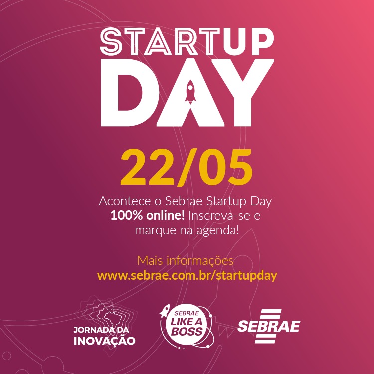 Sebrae Promove Startup Day Nesta Semana - Portal Contexto